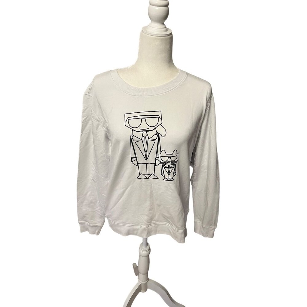 Woman’s Karl Lagerfeld Crewneck Size Small
